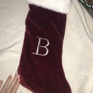 Letter B - Christmas Stocking ✨